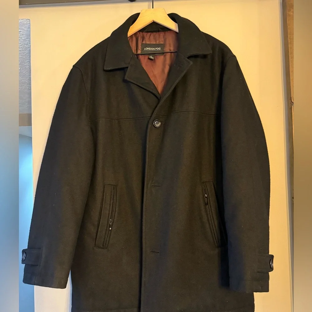Men’s London Fog 60% Wool Coat. - Picture 1 of 9